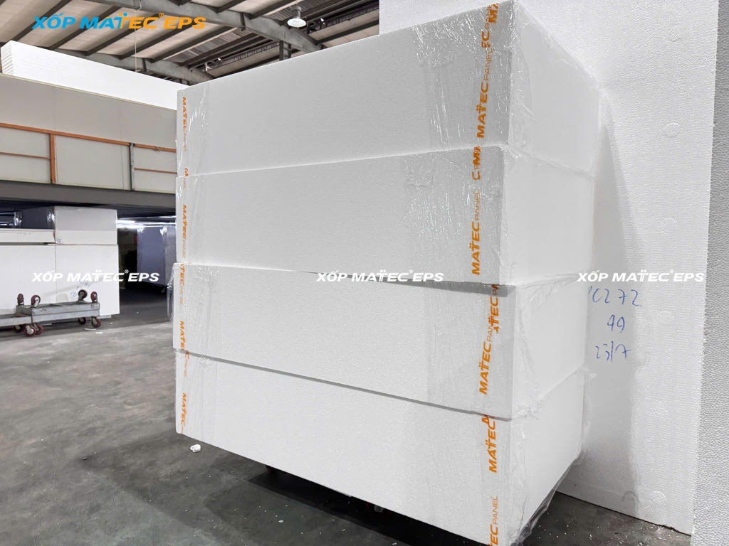 Xốp EPS tỷ trọng cao – Giải pháp xốp chịu lực, lót sàn hiệu quả